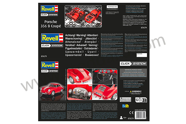 99A001114364 - 356B COUPE MODEL KIT (1/16 SCALE) for Porsche 
