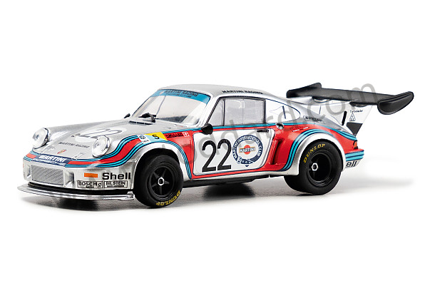 99A001114505 - 911 CARRERA RSR TURBO 2.1 MARTINI RACING ADVENT CALENDAR 1/43 SCALE WITH ENGINE SOUND (ENGLISH & GERMAN) - 75 YEARS MOTORSPORT EDITION for Porsche 