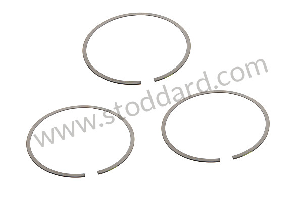 9A110306502 - SET OF PISTON RINGS for Porsche 997 09-12 &bull; 2010 &bull; 997 C2 &bull; Cabrio &bull; Pdk Gearbox