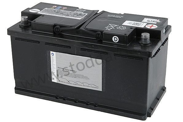 9A7915089A - BATTERY for Porsche Cayenne 955 03-06 &bull; 2003 &bull; Cayenne Turbo &bull; Automatic Gearbox