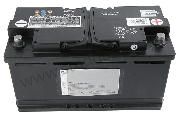 9A7915089A - BATTERY for Porsche Cayenne 955 03-06 &bull; 2003 &bull; Cayenne Turbo &bull; Automatic Gearbox