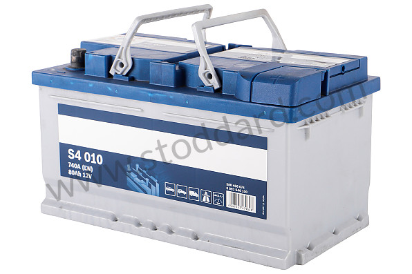 99961108021 - Battery 80ah for Porsche 997 05-08 &bull; 2005 &bull; 997 C2 &bull; Coupe &bull; Manual Gearbox, 6 Speed