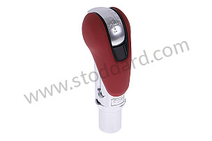 SELECTOR KNOB carrera red / carrera red (FTN) / LEATHER / OPTION: PDK TRANSMISSION ( DUAL CLUTCH) (Option code: I250) (9G142606920FTN)