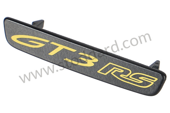 9GT867932A1S1 - BADGE RACING YELLOW for Porsche 