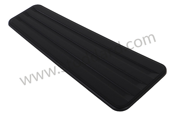9J18647771E0 - COVER FOR FOOTREST BLACK for Porsche 