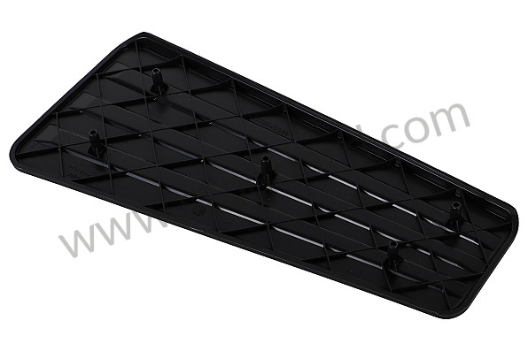 9J18647771E0 - COVER FOR FOOTREST BLACK for Porsche 