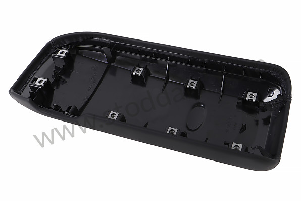9P1857151BA11 - LID  WITH CREST AND DECORATIVE STITCHING BLACK for Porsche 