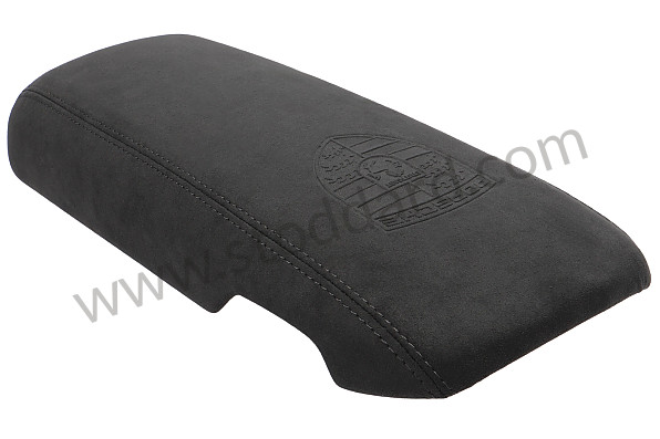 9P1857151C2W0 - LID WITH CREST ALCANTARA BLACK for Porsche 