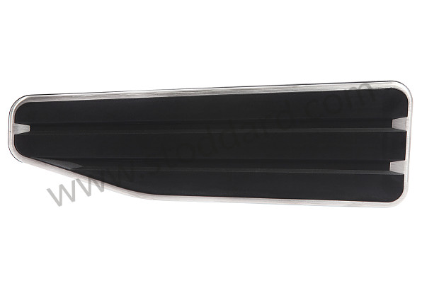 9P18647771E0 - COVER FOR FOOTREST BLACK for Porsche 