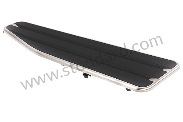 9P18647771E0 - COVER FOR FOOTREST BLACK for Porsche 