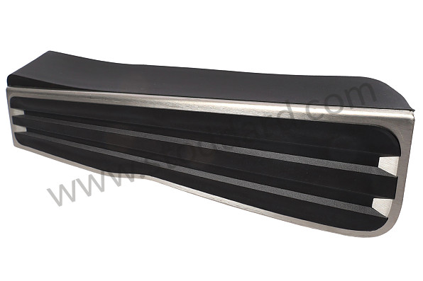 9P58647771E0 - COVER FOR FOOTREST BLACK for Porsche 