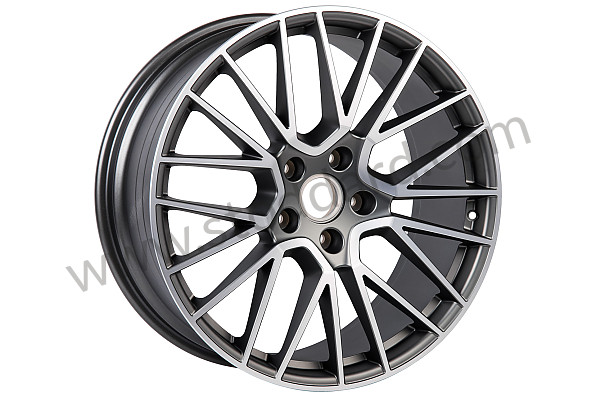 9Y0601025BFOB5 - ALLOY WHEEL SILK-GLOSS PLATINUM for Porsche 