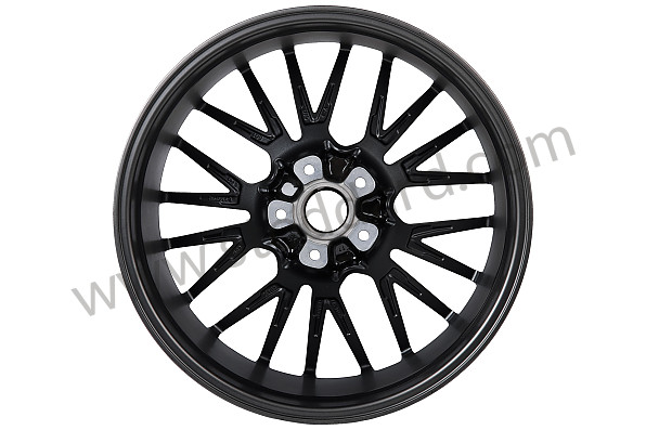 9Y0601025BFOB5 - ALLOY WHEEL SILK-GLOSS PLATINUM for Porsche 