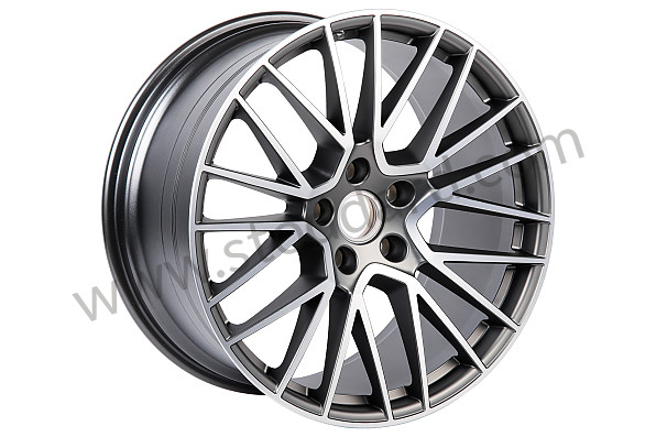 9Y3601025ACOB5 - ALLOY WHEEL SILK-GLOSS PLATINUM for Porsche 