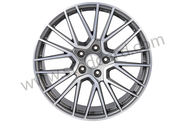 9Y3601025ACOB5 - ALLOY WHEEL SILK-GLOSS PLATINUM for Porsche 