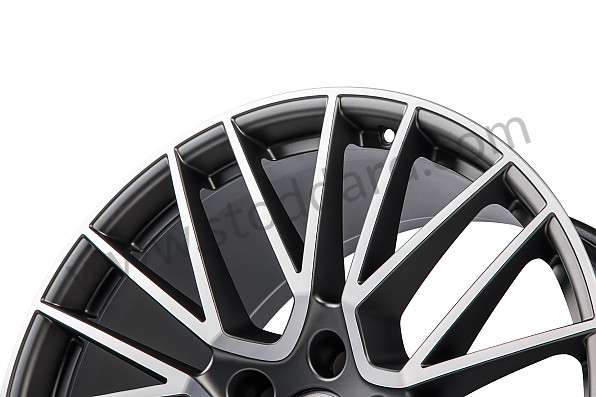 9Y3601025ACOB5 - ALLOY WHEEL SILK-GLOSS PLATINUM for Porsche 