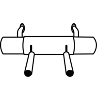 Exhaust for Porsche 356C &bull; 1963 &bull; 1600 C (616/15) &bull; Cabrio C &bull; Manual Gearbox, 4 Speed