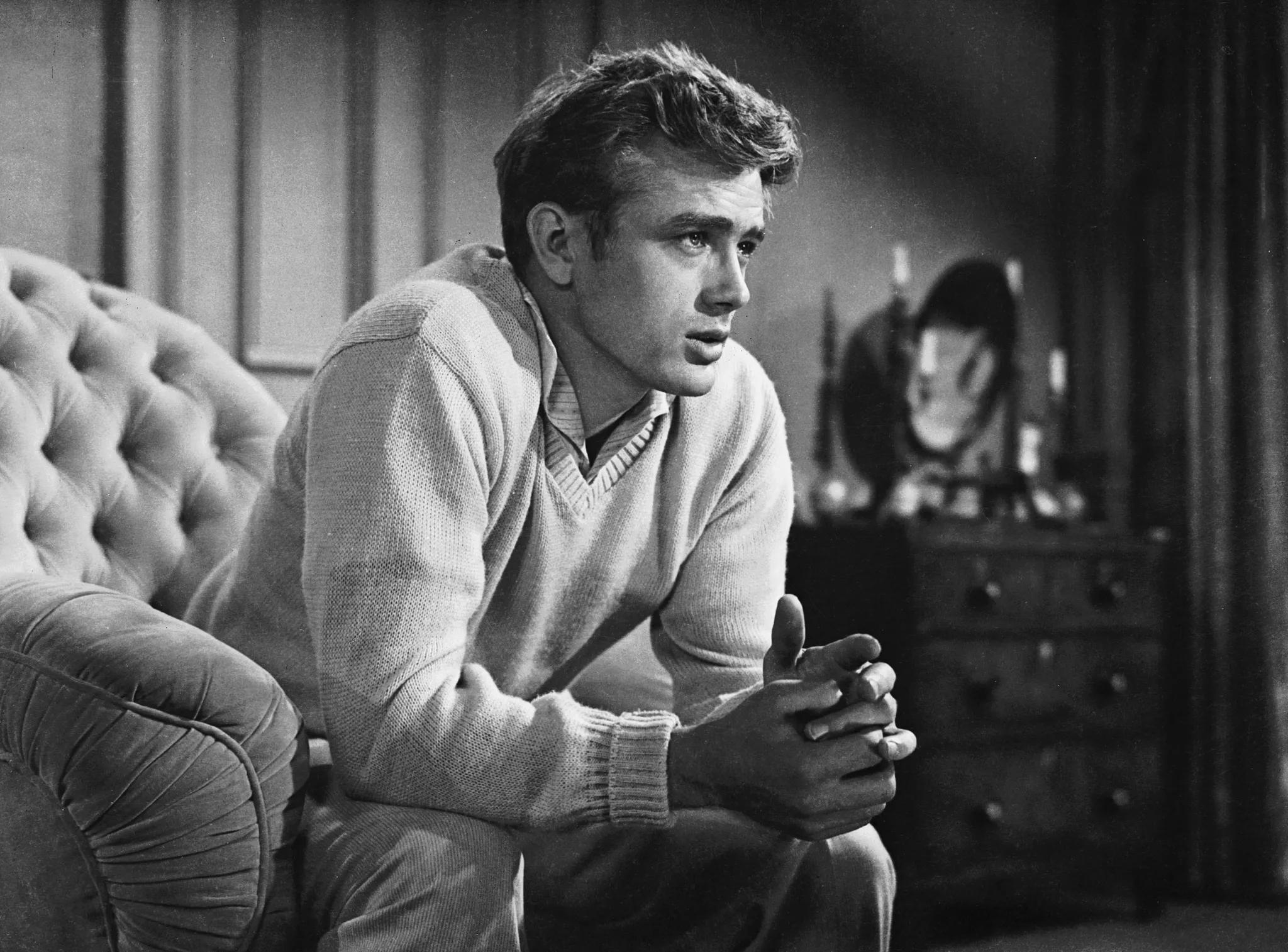 Portrait of the Month - James Dean and his Porsche 356 pre-A Super Speedster, 1955