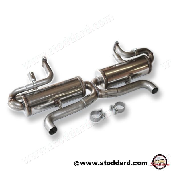 Stoddard Stainless Sport Exhaust System for 356 and 912