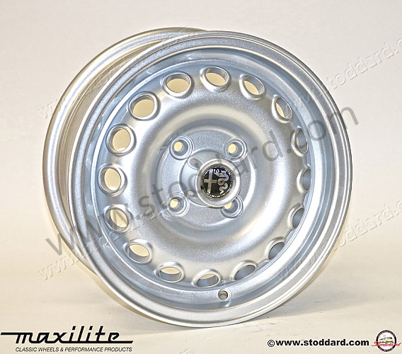 ALGTA614 - Maxilite Alfa Romeo GTA Style Wheel 14 x 6-inch 4x108 30mm Offset. Fits GTV and Spider. for Porsche 