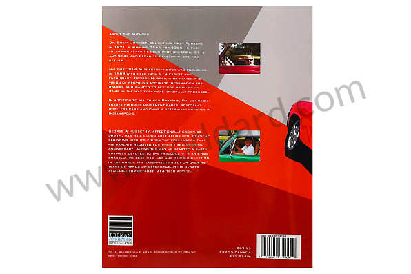 AUT9149146 - The 914 And 914-6 Porsche, A Restorer's Guide To Authenticity III By Brett Johnson for Porsche 