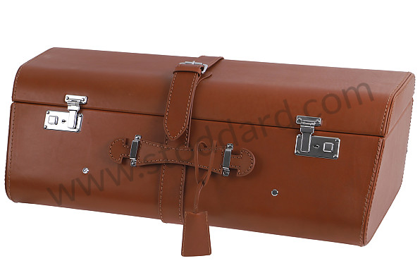 DST32320BLK - Front Luggage Case, Black Leather, For 356 356A and 356B T5 for Porsche 