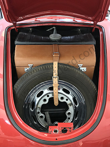 DST32320COG - LEATHER CASE  PORSCHE 356 A/B COGNAC for Porsche 