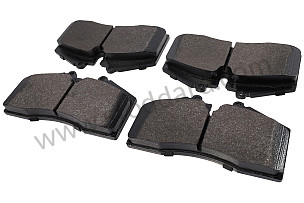Hawk Brake Pad, Ceramic, Front For 993 968 928  (HB141Z650)