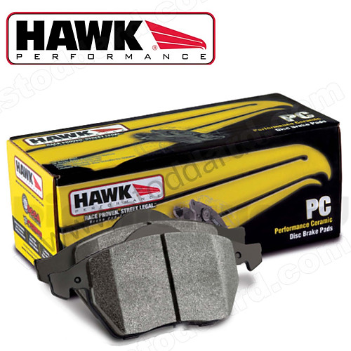 HB170Z650 - Hawk Brake Pad, Ceramic, Front or  Rear For 964 965 928
Note: Does not fit 1991-1992 C2 rear. for Porsche 