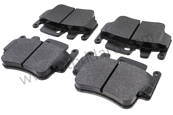 HB289Z610 - Hawk Brake Pad, Ceramic, Front For 986 Boxster for Porsche Boxster 986 97-04 &bull; 2000 &bull; Boxster 2.7 &bull; Cabrio &bull; Manual Gearbox, 5 Speed