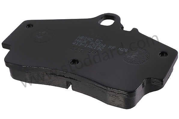 HB290Z583 - Hawk Brake Pad, Ceramic, Rear For 986 Boxster for Porsche 