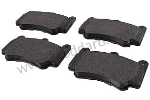 Hawk Brake Pad, Ceramic, Front For 996 997  (HB667Z622)