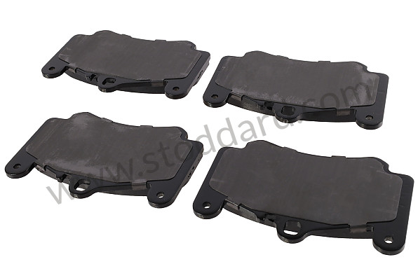 HB667Z622 - Hawk Brake Pad, Ceramic, Front For 996 997 for Porsche 996 Gt3 / Gt3-1 &bull; 2000 &bull; 996 Gt3 &bull; Coupe &bull; Manual Gearbox, 6 Speed