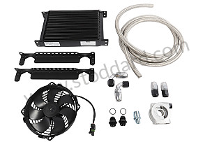 914-4 Oil Cooler kit with thermo and fan  (KP9144T)