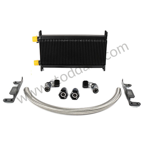 KPORA - Oil Cooler Kit, 44 row.  911/930 fender mount for Porsche 911 74-77 + 912E &bull; 1976 &bull; 3.0 Carrera &bull; Coupe &bull; Manual Gearbox, 4 Speed