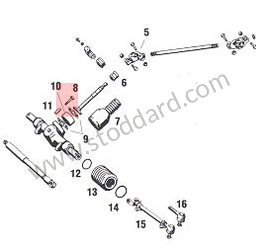 N0103533 - Hex Bolt 8x42 911 1965-89 912 930 914 MM for Porsche 911 74-77 + 912E &bull; 1975 &bull; 2.7S &bull; Coupe &bull; Manual Gearbox, 4 Speed