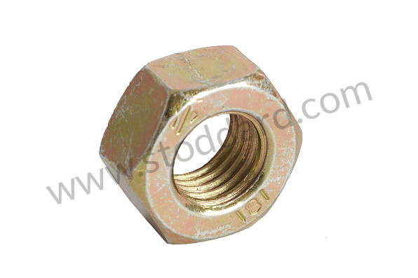 N0110184 - HEXAGON NUT for Porsche 944 85-88 &bull; 1985 &bull; 944 2.5 Serie 2 &bull; Coupe &bull; Manual Gearbox, 5 Speed
