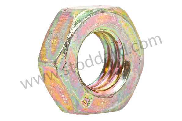 90007801602 - Hex Nut for Porsche 944 89-91 &bull; 1989 &bull; 944 2.7 &bull; Coupe &bull; Manual Gearbox, 5 Speed