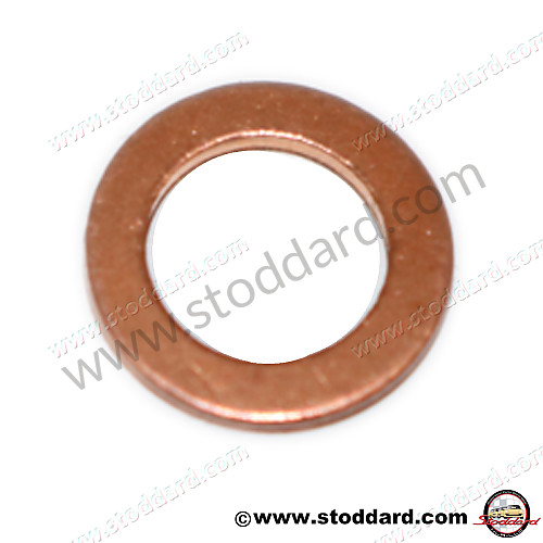 N0138042 - Copper Crush Washer / Sealing Ring 6 X 10. N.013.804.2 for Porsche 
