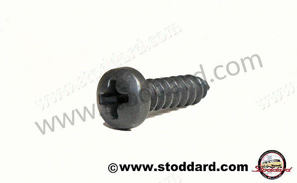N01395814 - Black Self Tapping Screw For Trim 3.5 X 13 911 944 for Porsche 