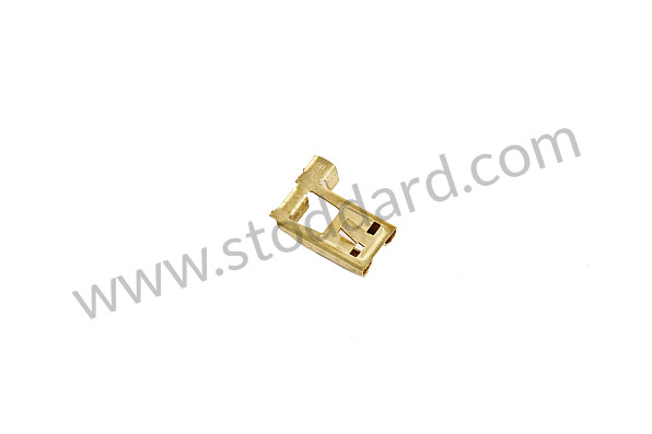 N017498A - FLAT RECEPTACLE for Porsche 