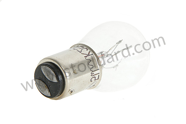 N0177372 - 12 V BULB DOUBLE FILAMENT (FRONT INDICATOR, REAR INDICATOR, BRAKE LIGHT) for Porsche 356C &bull; 1963 &bull; 1600 C (616/15) &bull; Cabrio C &bull; Manual Gearbox, 4 Speed