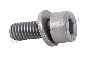 Screw 6x15 For Rear License Plate Fits Cayenne 2003-10 M 6 X 15 MM