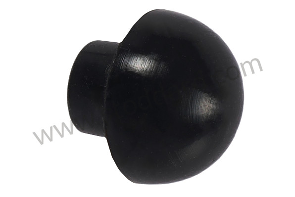 NLA02563700 - Engine Lid Buffer / Bumper, Black, For Early 356 for Porsche 356A &bull; 1957 &bull; 1600 (616/1 T2) &bull; Cabrio A T2 &bull; Manual Gearbox, 4 Speed