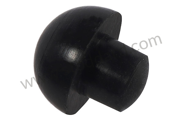 NLA02563700 - Engine Lid Buffer / Bumper, Black, For Early 356 for Porsche 356A &bull; 1957 &bull; 1600 (616/1 T2) &bull; Cabrio A T2 &bull; Manual Gearbox, 4 Speed