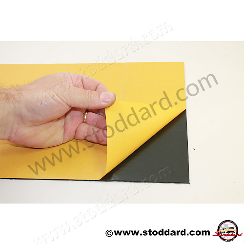 NLA04301200 - Wurth Sound Deadening Insulation Sheets, Self Adhesive, 10 Pieces , 500mm X 200mm X 2mm for Porsche 