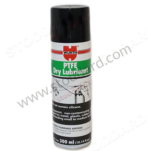 NLA04302800 - Wurth Teflon PTFE Dry Lubricant 10.1 Oz Aerosol Can. for Porsche 