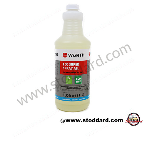 NLA04303300 - Wurth Eco Super Spray All Multipurpose Cleaner, 1 Liter Spray Bottle. for Porsche 