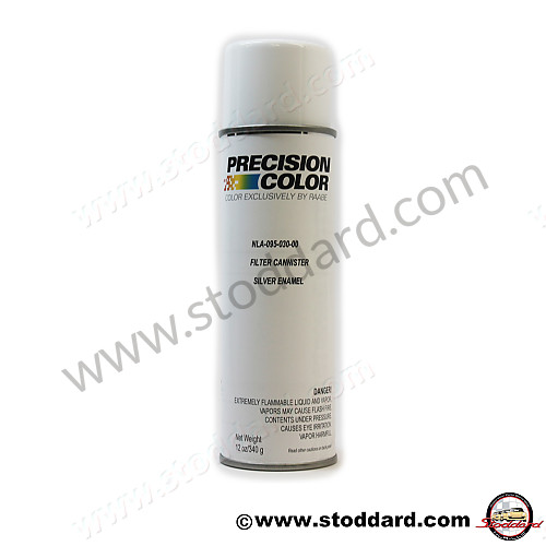 NLA09503000 - Filter Canister Silver, 12 Oz. Spray Paint for Porsche 