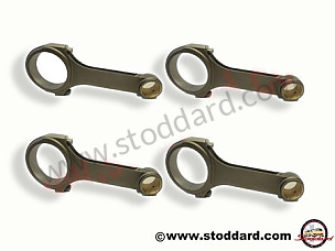 CP-CARRILLO PRO H CONNECTING ROD SET FOR 356/912 WITH 1/4" CARR BOLTS CARRILLO MAKE (NLA10301206)